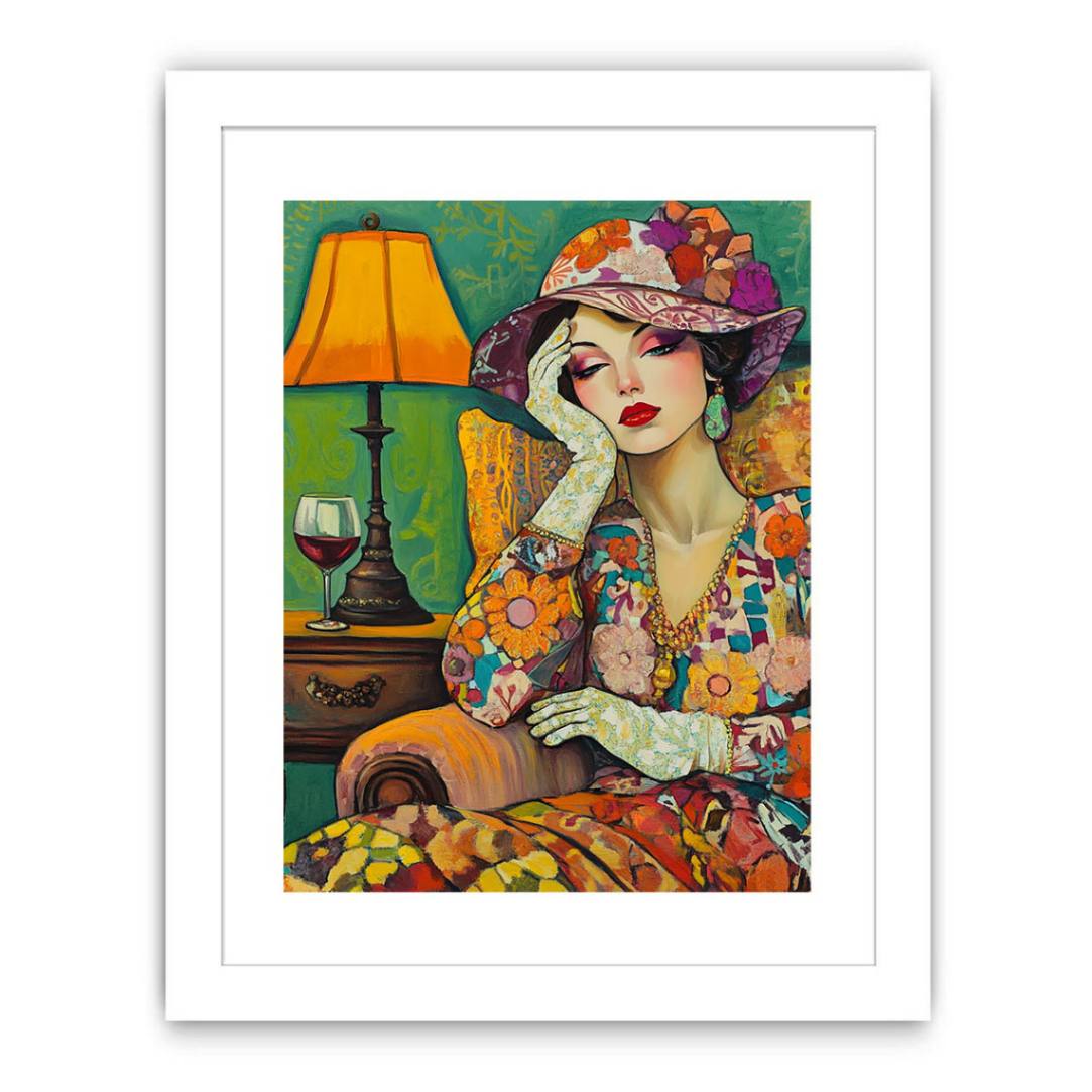 Aurora Grace Streched canvas