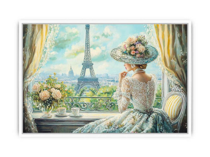 Vintage Elegance Framed Print