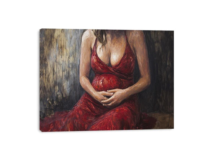 Velvet Empress Canvas Print