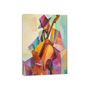 Cubist Serenade Canvas Print