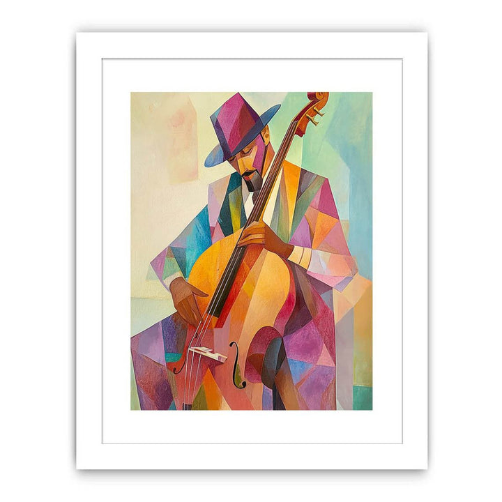 Cubist Serenade Streched canvas