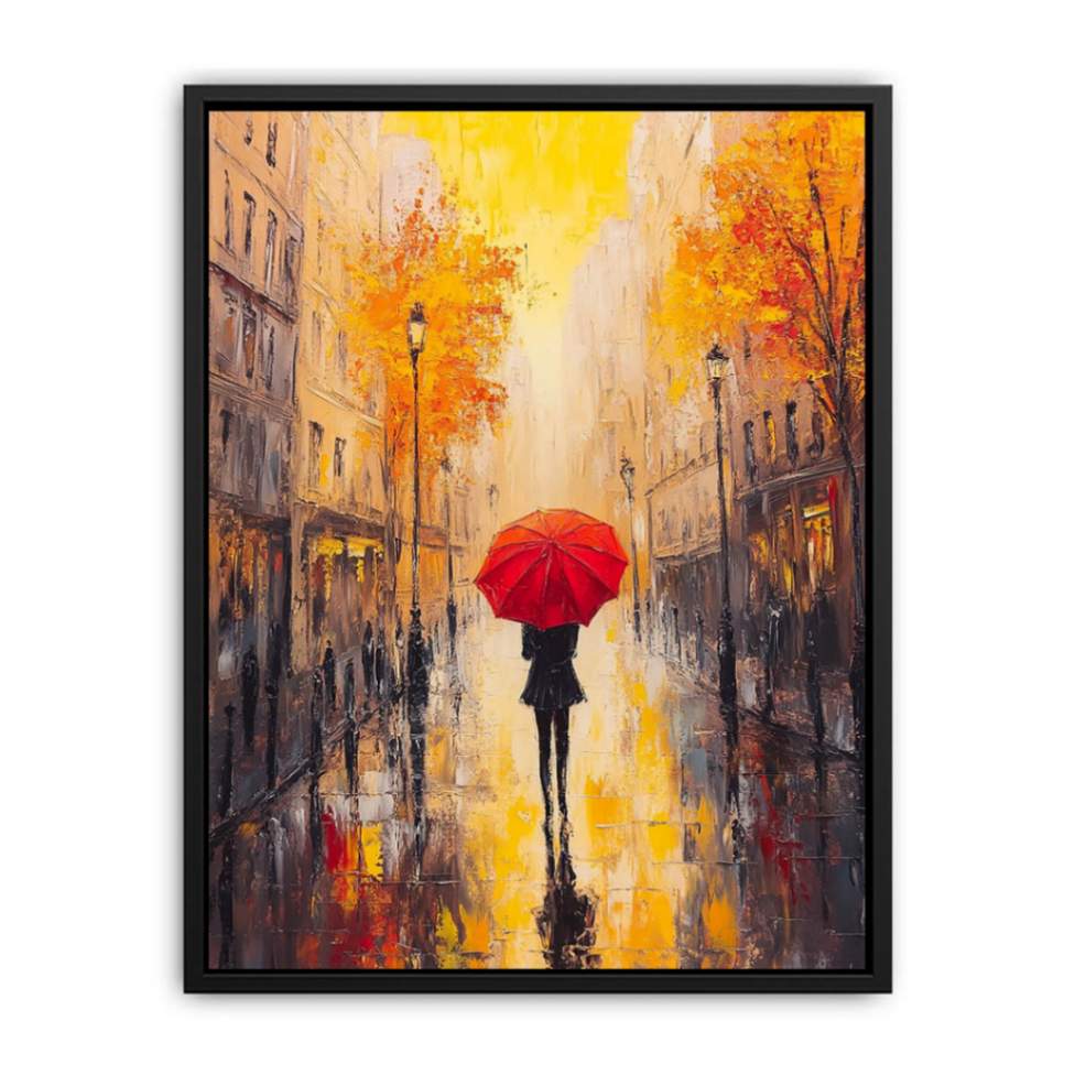 Midnight Stroll In Paris  Painting