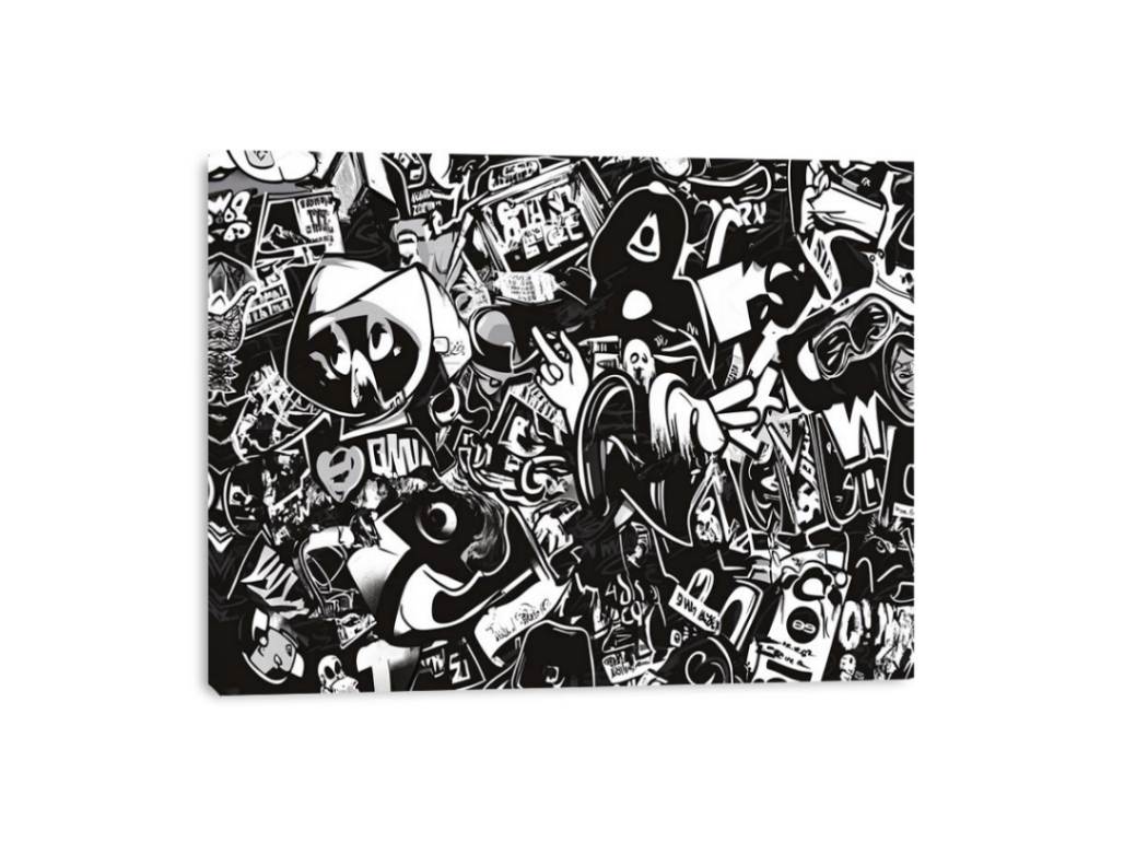 Fragments Of A Story Canvas Print
