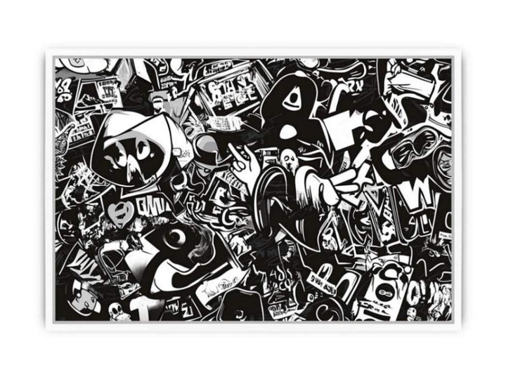 Fragments Of A Story Framed Print