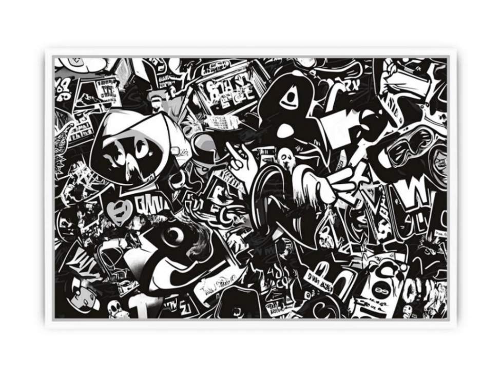 Fragments Of A Story Framed Print