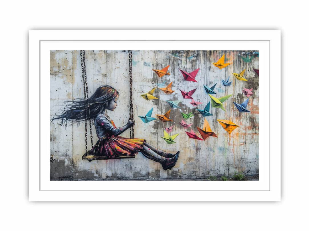 Street Swing Streched canvas