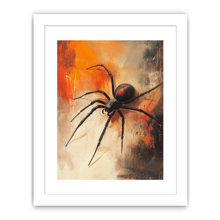 Redback Spider Streched canvas