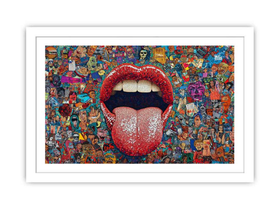 Ink Of The Streets Streched canvas