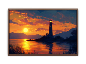 Harbor Glow  Poster