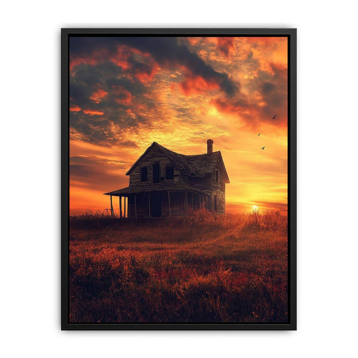 Twilight Homestead  Painting