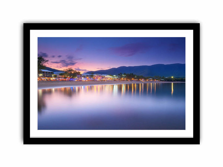 Coastal Town  Art Print