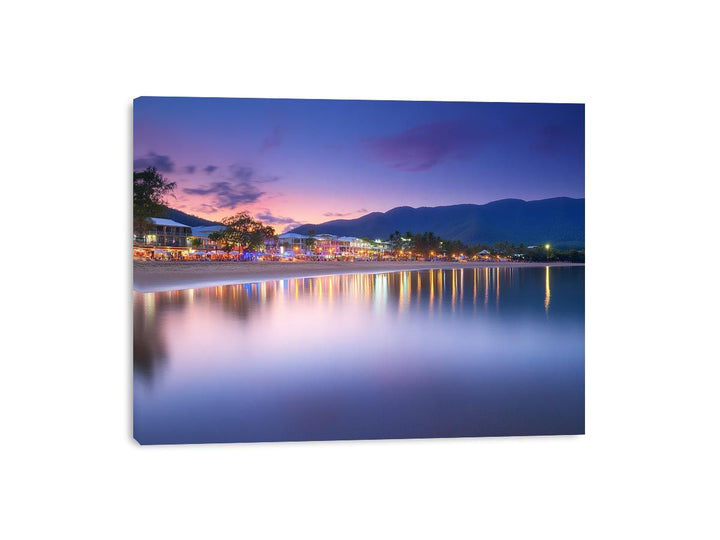 Coastal Town Canvas Print