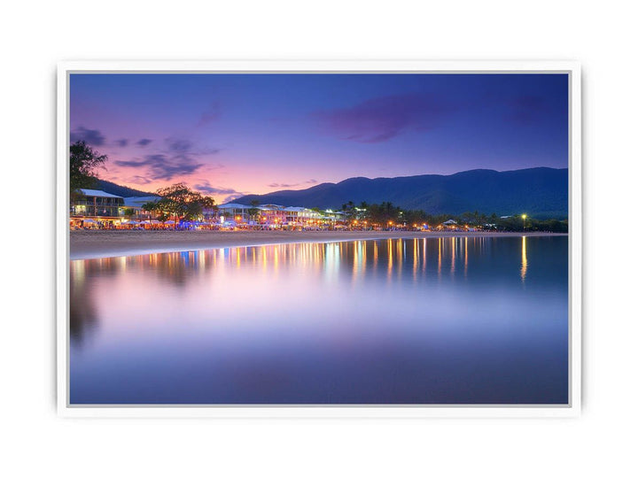 Coastal Town Framed Print