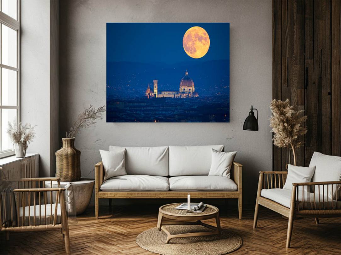 Moon Over Florance  