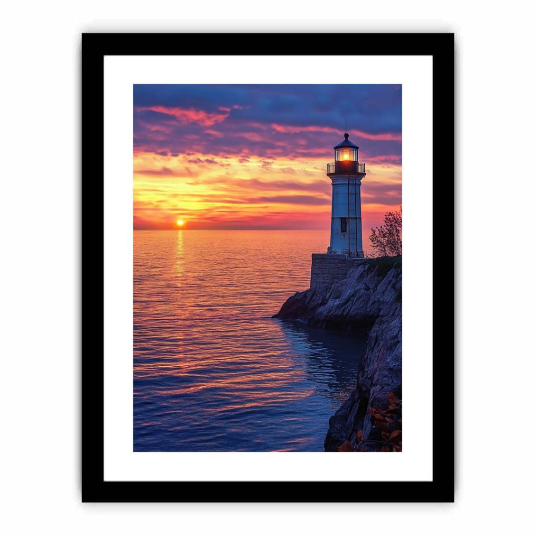 Twilight Beacon  Art Print