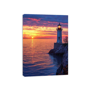 Twilight Beacon Canvas Print