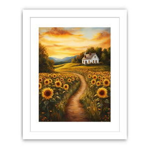 Sunlit Serenade Streched canvas