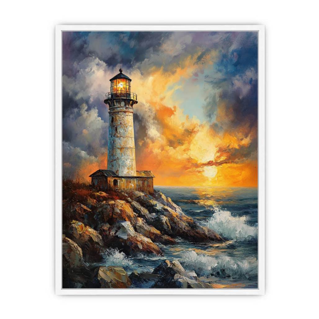 Solstice Beacon Framed Print