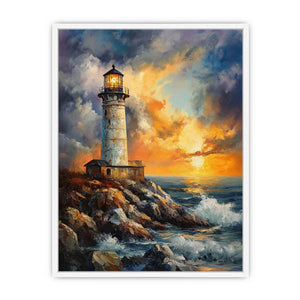 Solstice Beacon Framed Print