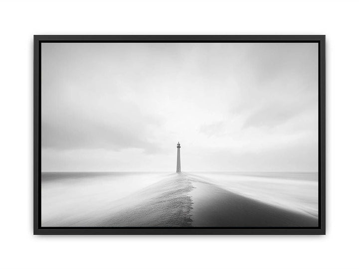 Lighthouse Monochrome  Painting