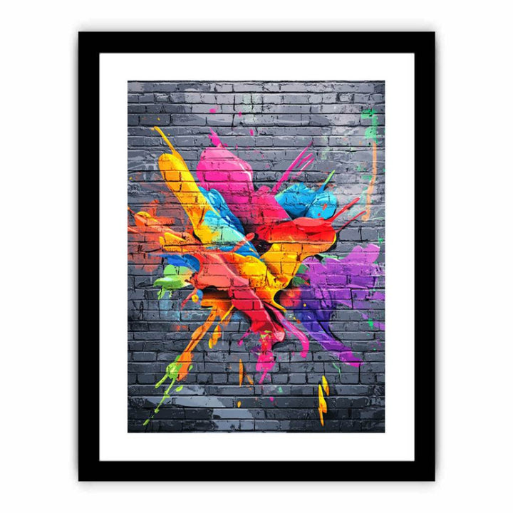 Graffiti Splash  Art Print