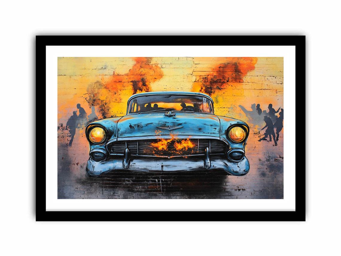 Urban Velocity  Art Print