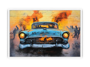 Urban Velocity Framed Print
