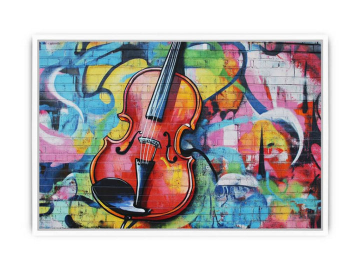 Rhythmic Walls Framed Print