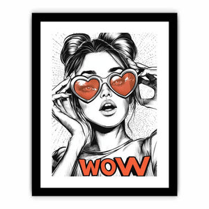 WOW   Art Print