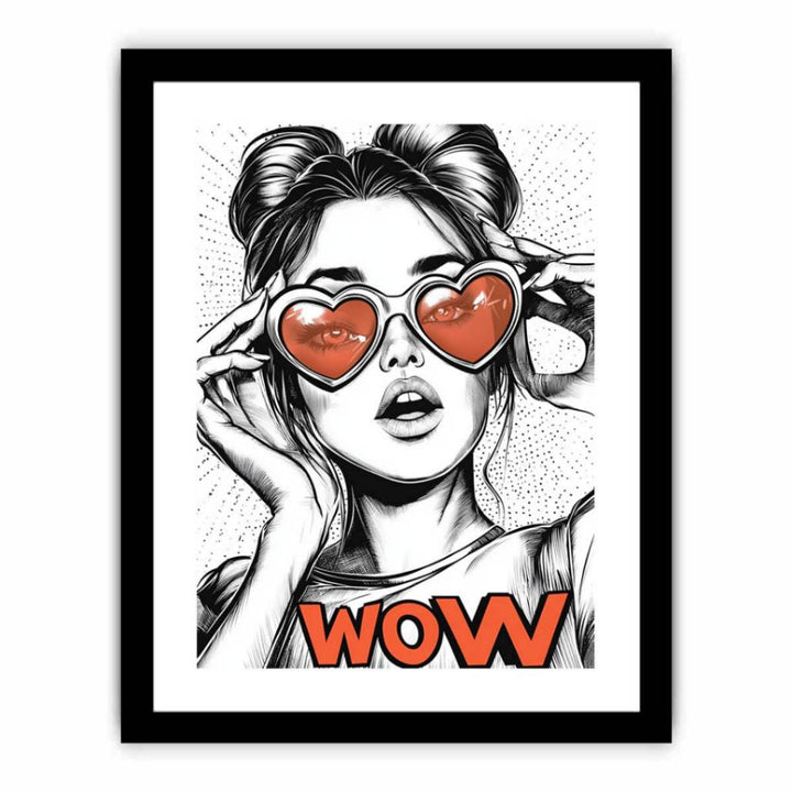WOW   Art Print