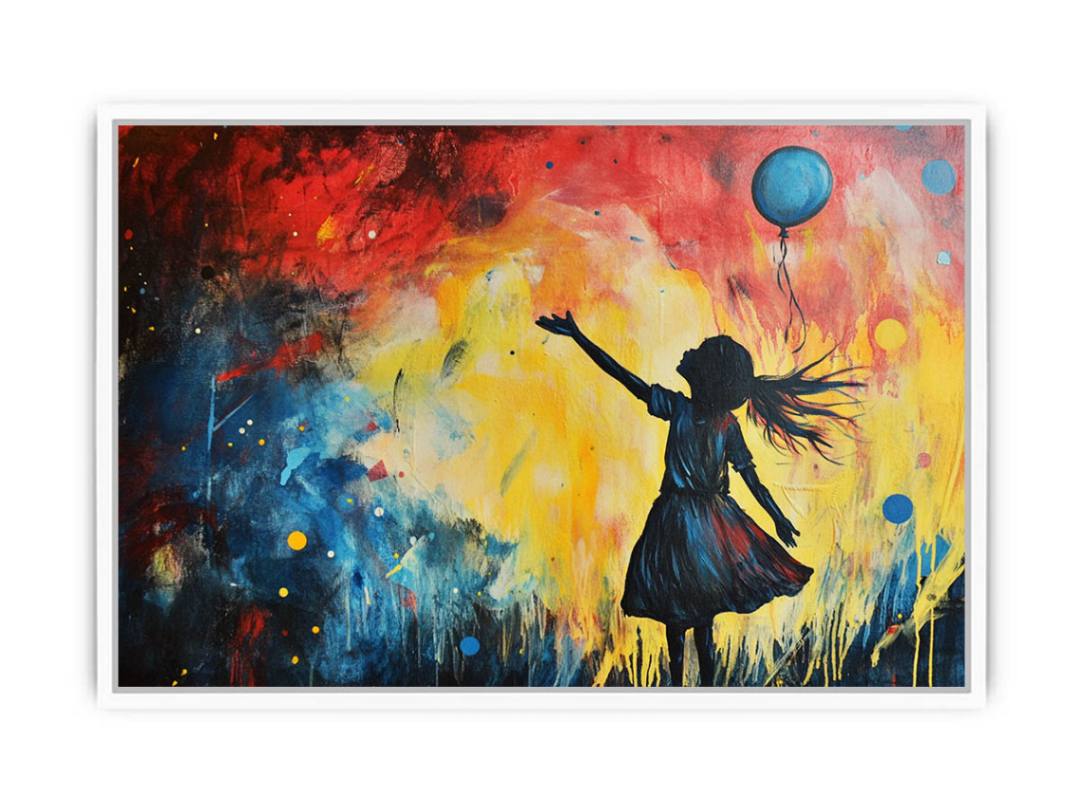 Girl Of The Revolution Framed Print