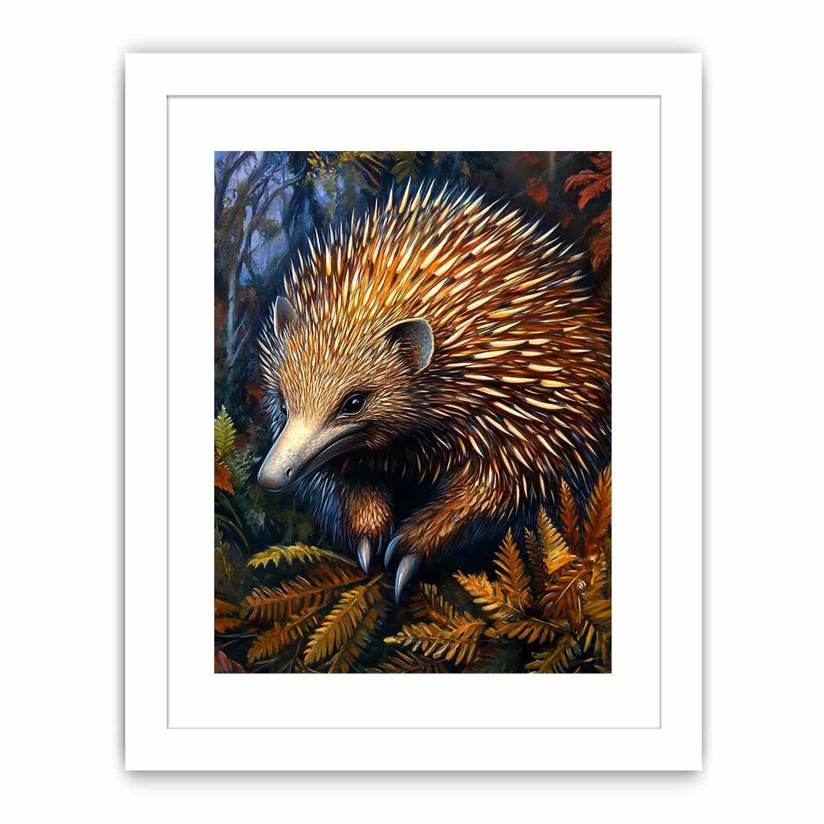 Echidna (Spiny Anteater) Streched canvas