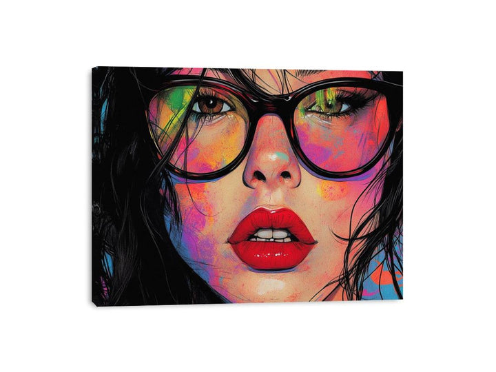 Echoes In Paint Canvas Print