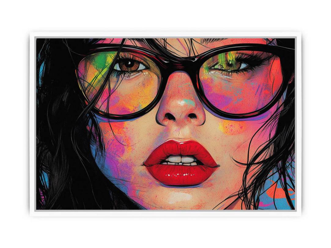 Echoes In Paint Framed Print