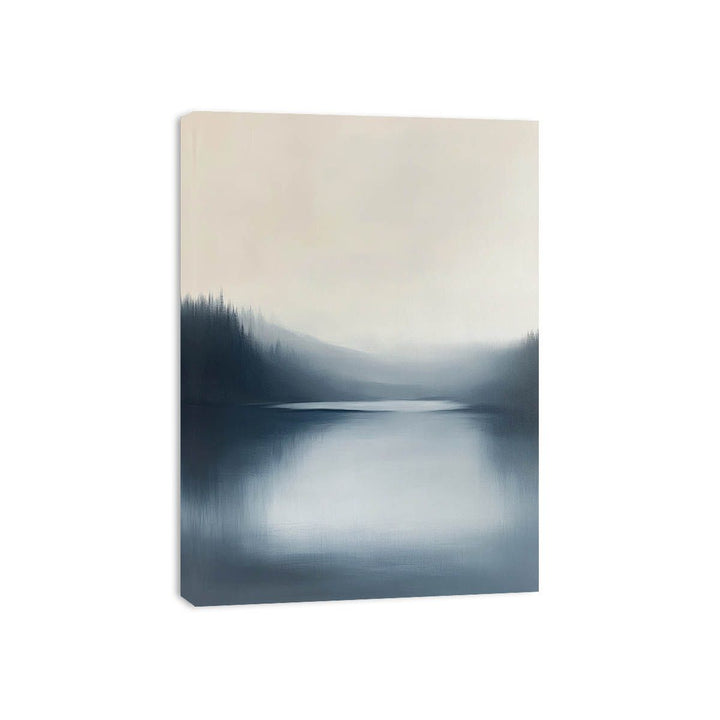 Minimalist Lake Canvas Print