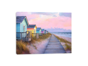 Beach Walk Canvas Print