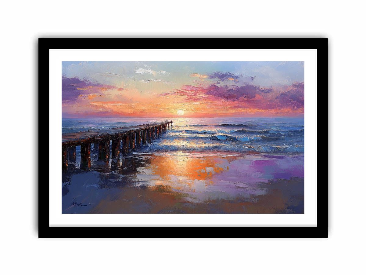 Celestial Dusk  Art Print