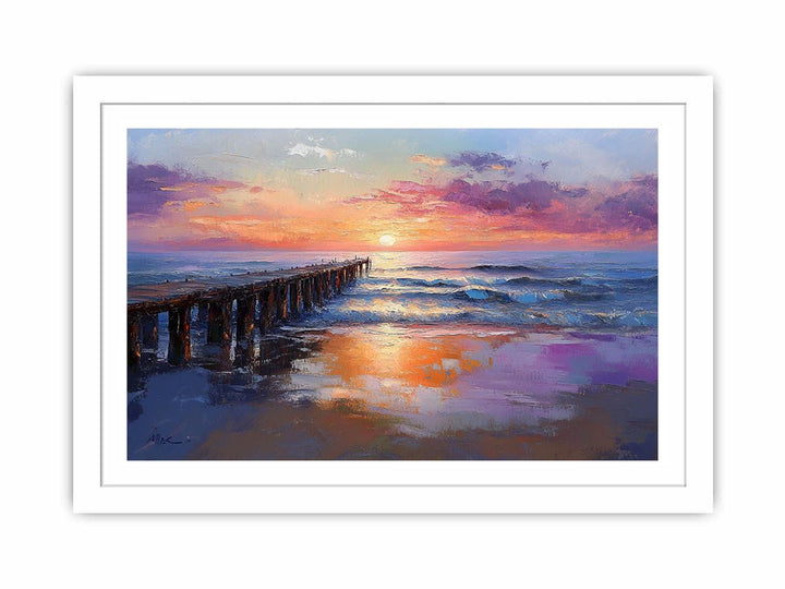 Celestial Dusk Streched canvas