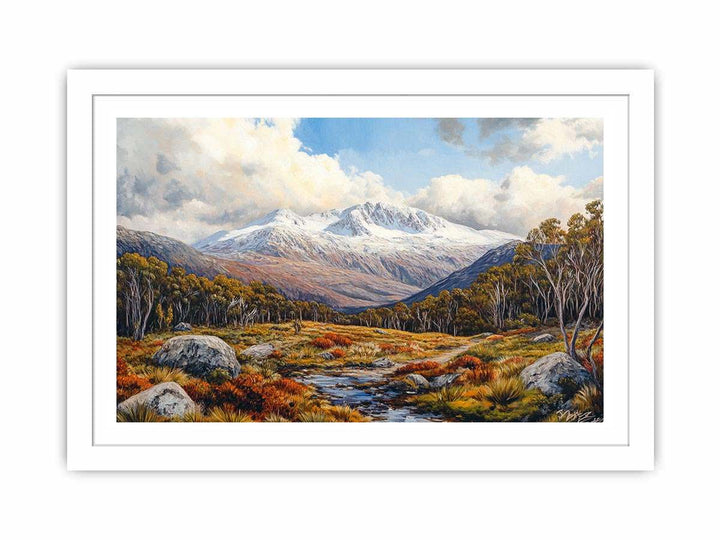 Mount Kosciuszko Streched canvas