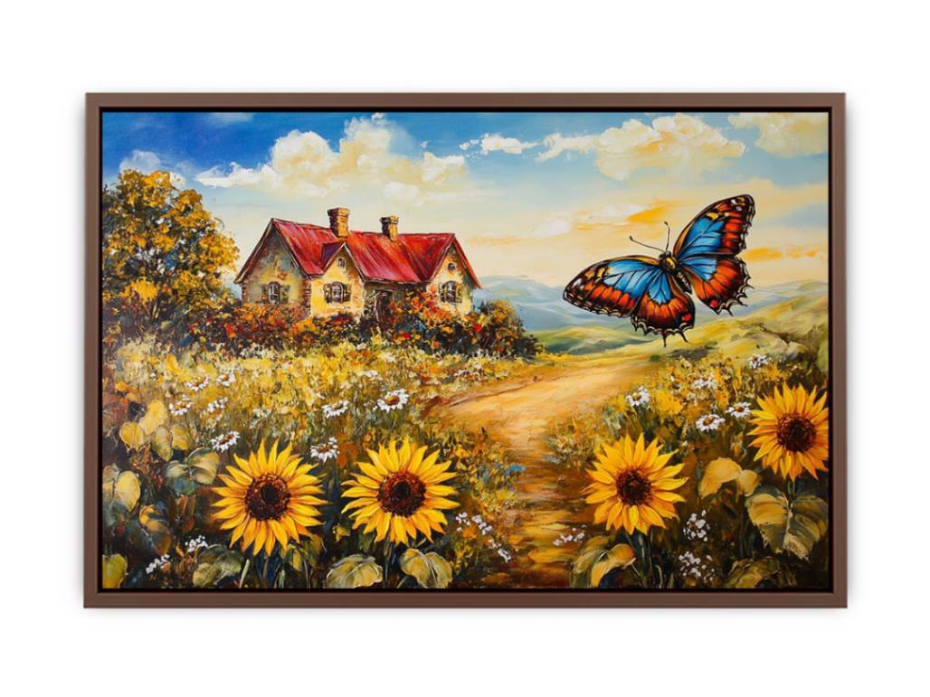 Ethereal Garden Fligh  Poster