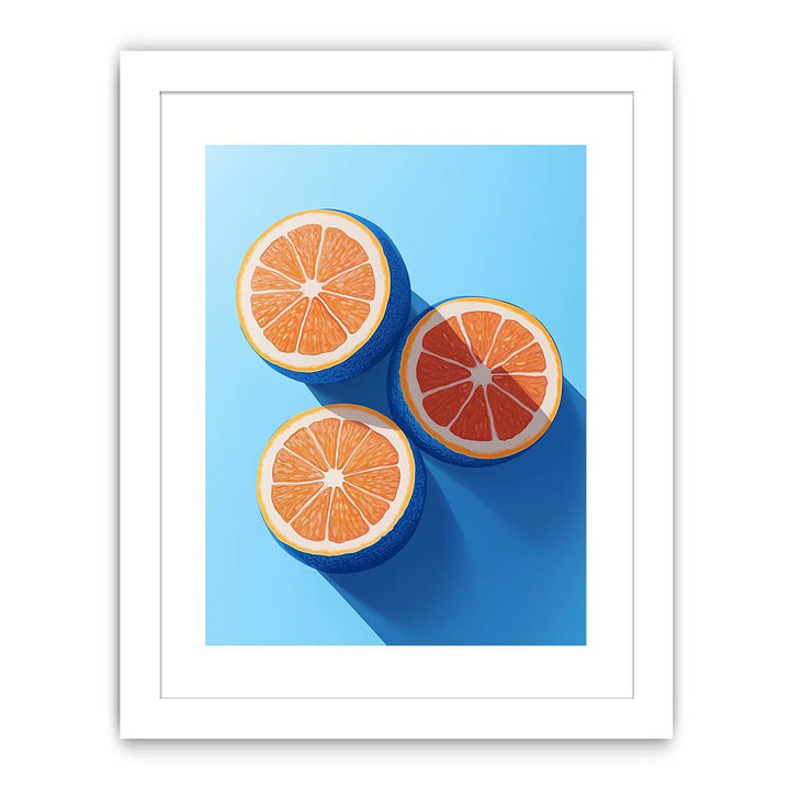 Grapefruits Streched canvas