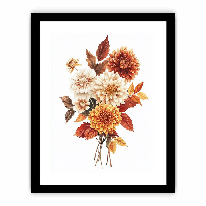 Aquarelle Blossoms  Art Print