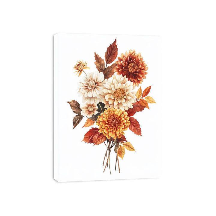 Aquarelle Blossoms Canvas Print