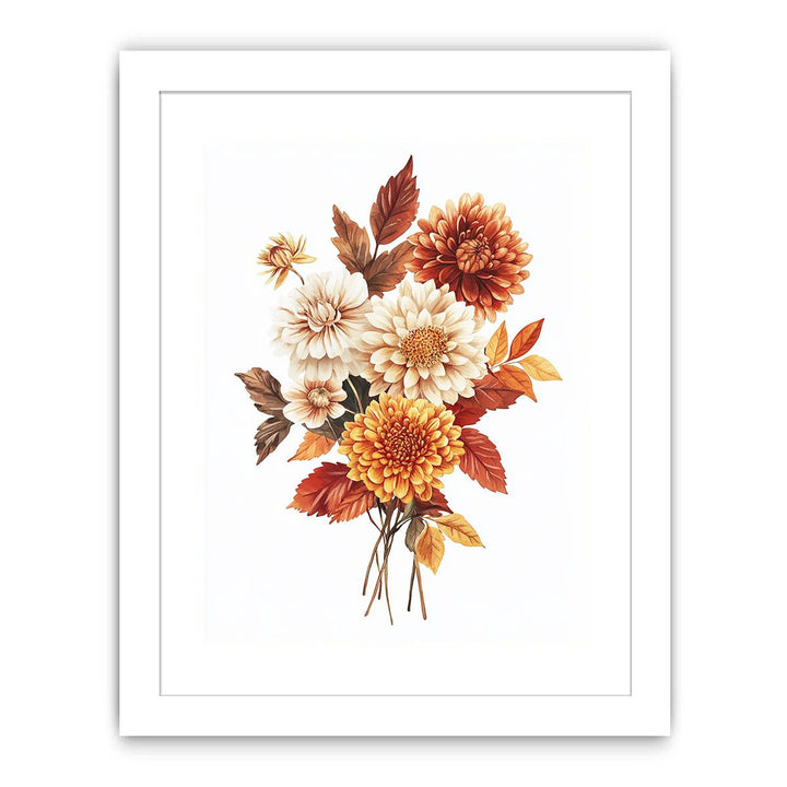 Aquarelle Blossoms Streched canvas