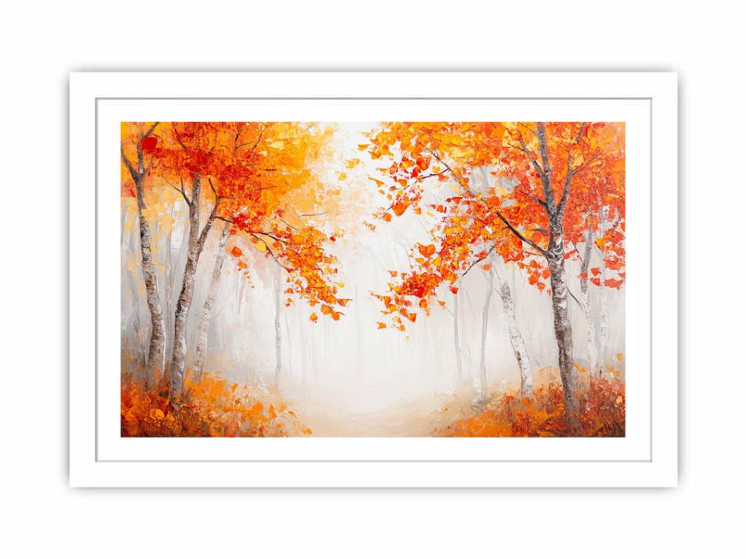 Floral Hues Streched canvas