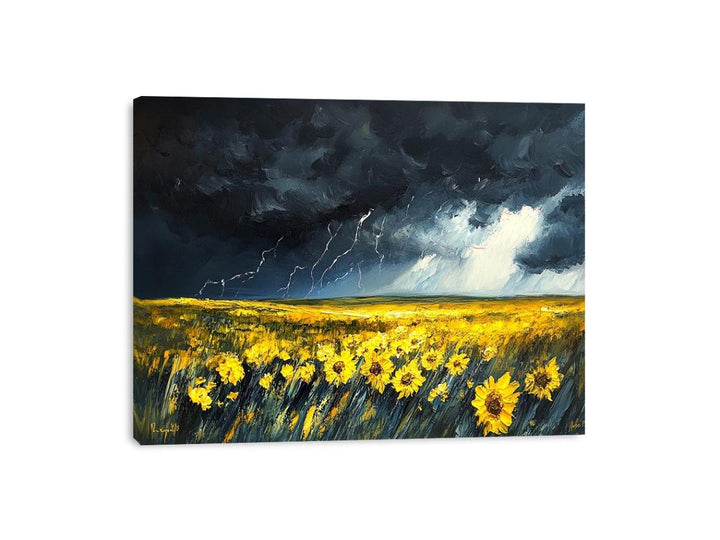 Fields Of Radiance Canvas Print