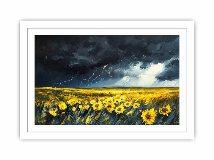 Fields Of Radiance Streched canvas