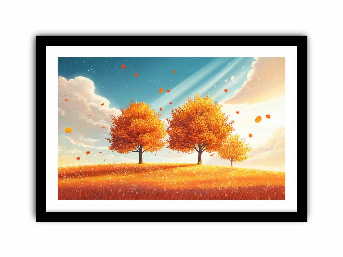 Autumn Landscape  Art Print