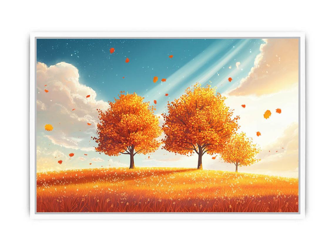 Autumn Landscape Framed Print