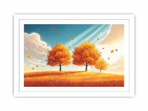 Autumn Landscape Streched canvas
